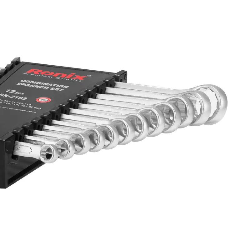 مجموعه آچار یک سر تخت یک سر رینگ RH-2102